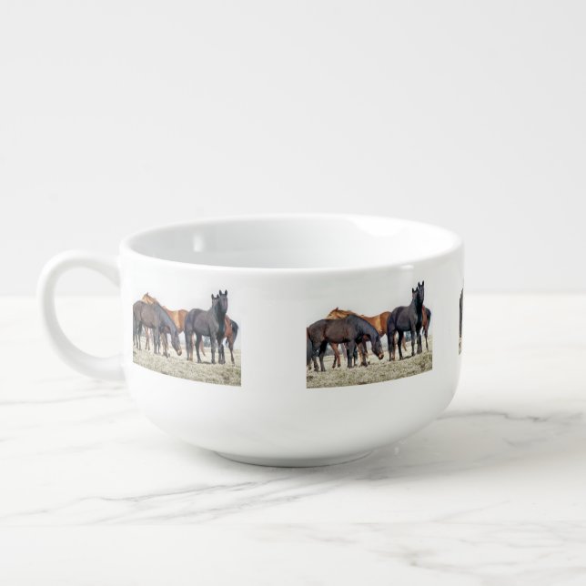 HORSES SOUP MUG (Right)