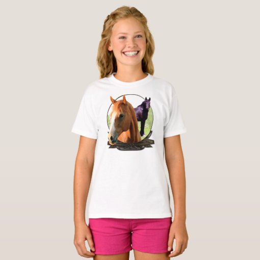 Horses T-Shirt | Zazzle