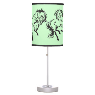 horses table lamp