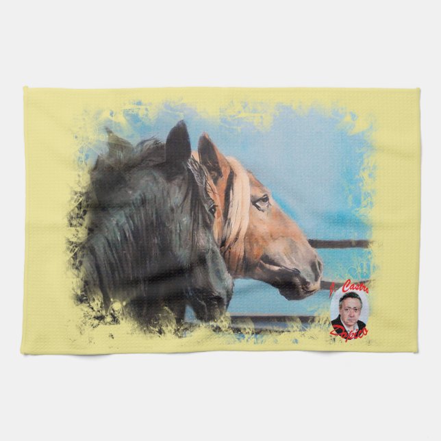 Horses Towel (Horizontal)