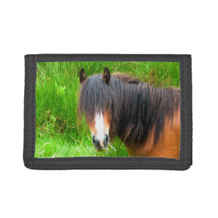 HORSES TRI-FOLD WALLET