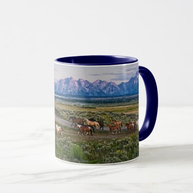 Horses Walk Mug (Front Right)