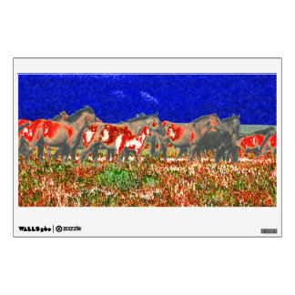 horses wall sticker