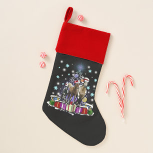 Horses with Christmas Styles Stocking