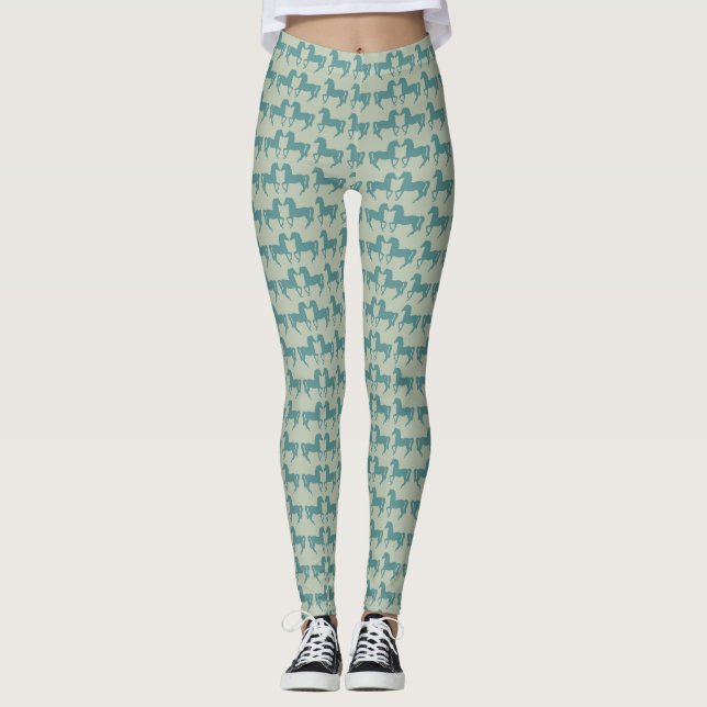 Horses Women's Leggings (Front)