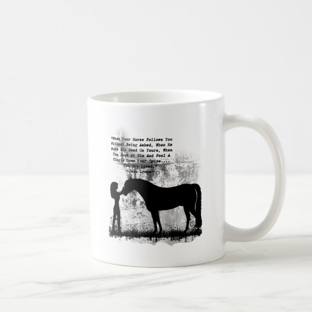 Horses- You Are Loved Coffee Mug (Right)