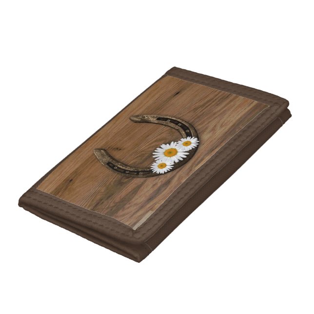 Horseshoe And Daisies Wallet (Bottom)