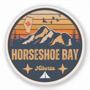 Horseshoe Bay, Alberta Sticker