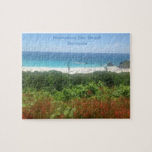 Horseshoe Bay Beach Bermuda Jigsaw Puzzle
