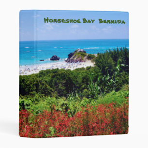 Horseshoe, Bay Beach, Bermuda Mini Binder