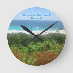 Horseshoe Bay Beach, Bermuda Round Clock