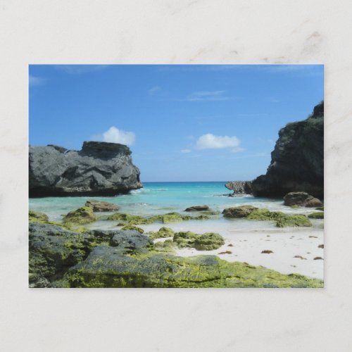 Horseshoe Bay Beach Rocks Postcard