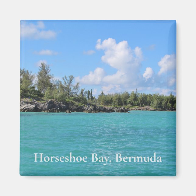 Horseshoe Bay Bermuda Magnet (Front)