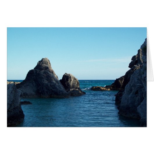 Horseshoe Beach Bermuda Cards (Front Horizontal)