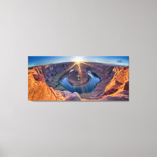 horseshoe bend arizona canvas print