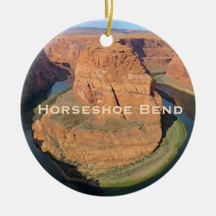 Horseshoe Bend Arizona Design Ornament Zazzle
