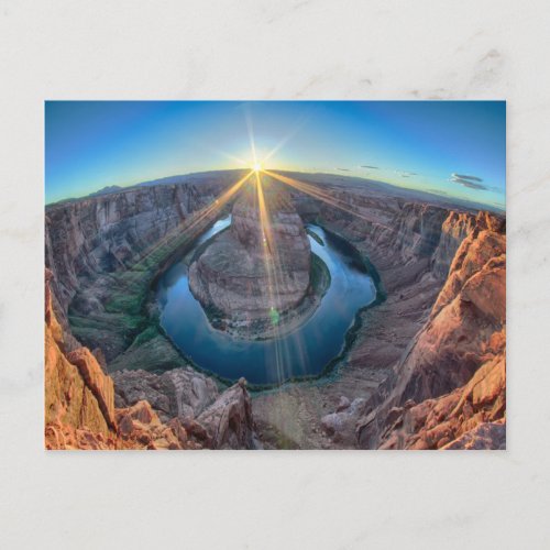 horseshoe bend arizona postcard