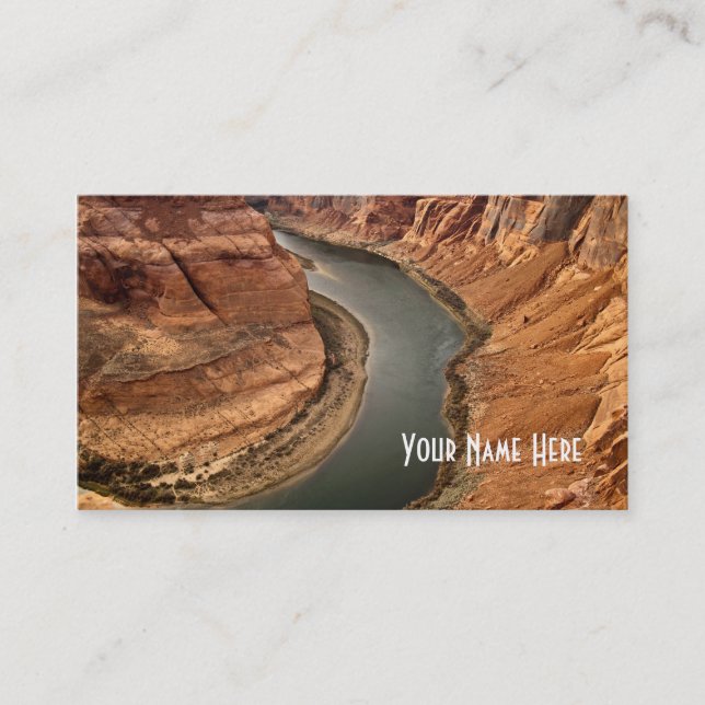 Horseshoe Bend Business Card (Front)