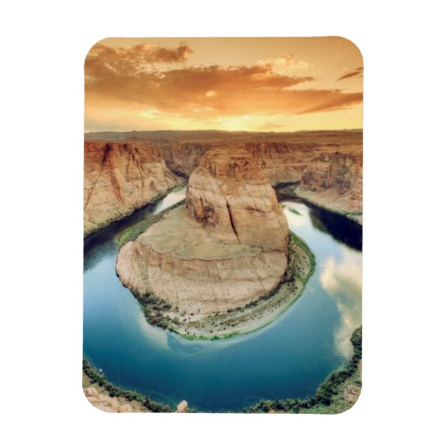 Horseshoe Bend Caynon Magnet (Vertical)
