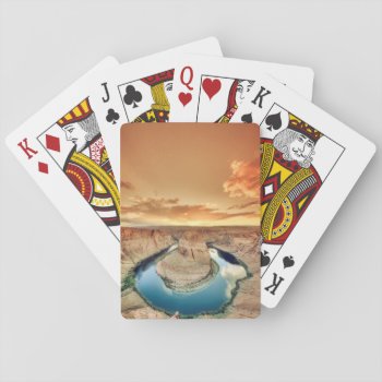 Horseshoe Bend Caynon Playing Cards by uscanyons at Zazzle