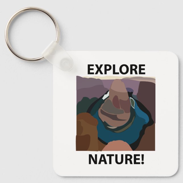 Horseshoe Bend Explore Nature Horseshoe Bend Keychain (Front)