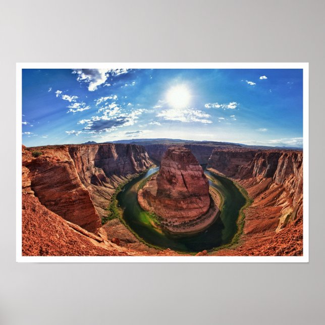 Horseshoe Bend Grand Canyon Poster (Front)