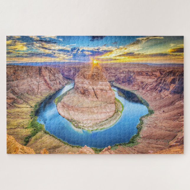 Horseshoe Bend, Page, Arizona, USA Jigsaw Puzzle (Horizontal)