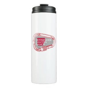 Horseshoe Canyon Ranch Arkansas Climbing Carabiner Thermal Tumbler