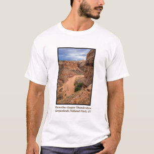 Horseshoe Canyon Thunderstorm - Utah T-Shirt