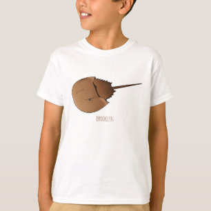 Horseshoe crab cartoon illustration  T-Shirt