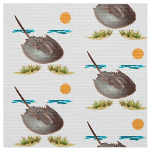 Horseshoe Crab Fabric