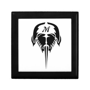 Horseshoe Crab in Tribal Tattoo Style Gift Box