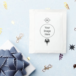 Horseshoe Crab in Tribal Tattoo Style Tea Bag Drink Mix
