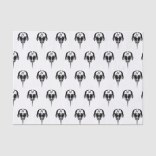 Horseshoe Crab in Tribal Tattoo Style Tissue Paper