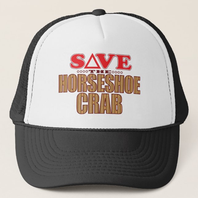 Horseshoe Crab Save Trucker Hat (Front)