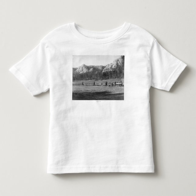 Horseshoe Curve on Burlington and Missouri Toddler T-shirt (Front)