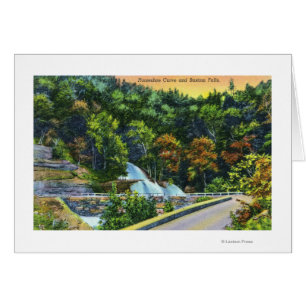 Horseshoe Curve View of Bastion Falls Cards