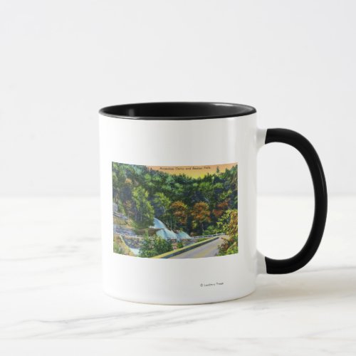 Horseshoe Curve View of Bastion Falls Mug