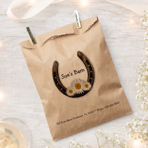 Horseshoe Custom Paper Bags