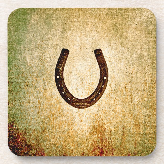 Horseshoe Drink Coaster (Front)