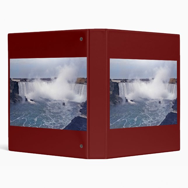 Horseshoe Falls 3 Ring Binder (Background)