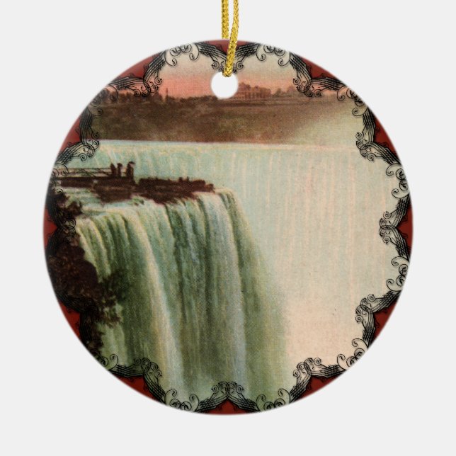 Horseshoe Falls at Niagara Ornament (Front)