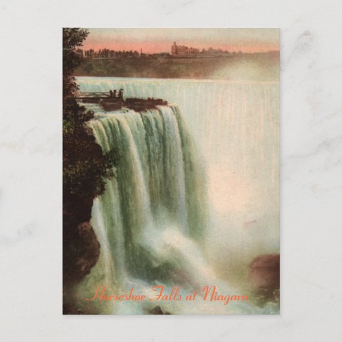 Horseshoe Falls at Niagara Postcard