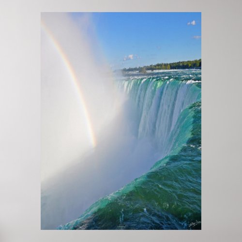 Horseshoe Falls at Niagara Waterfall Photo Poster