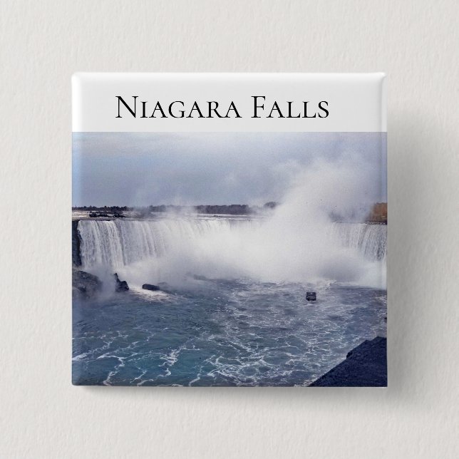 Horseshoe Falls Button (Front)