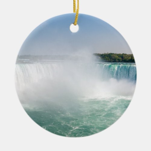 Horseshoe Falls from Niagara Falls _ Canada Ceramic Ornament