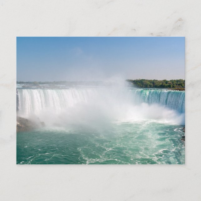 Horseshoe Falls from Niagara Falls - Canada Postcard (Front)