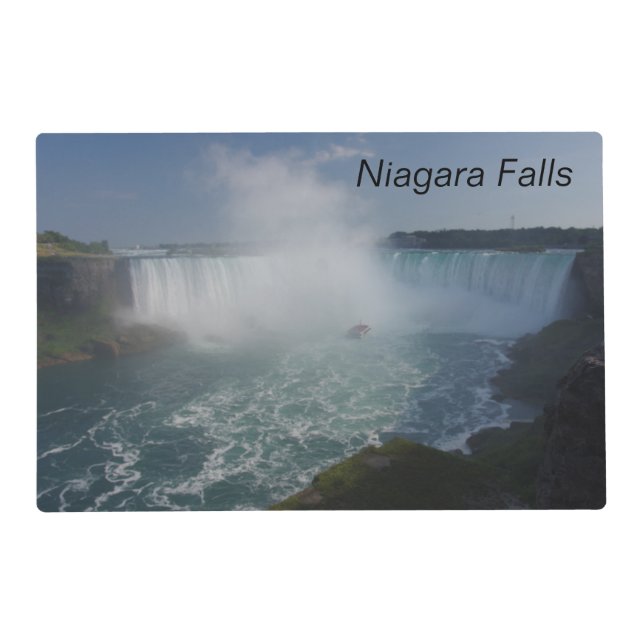 Horseshoe Falls in Niagara Falls Placemat (Front)