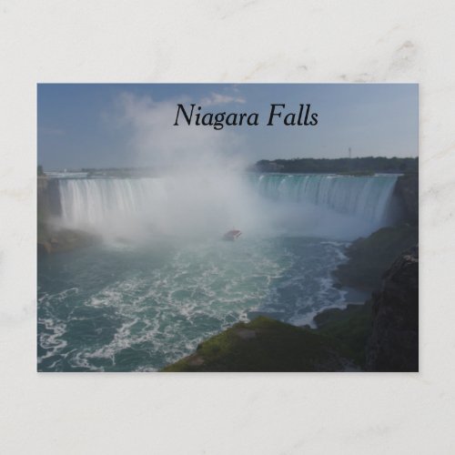 Horseshoe Falls in Niagara Falls Postcard