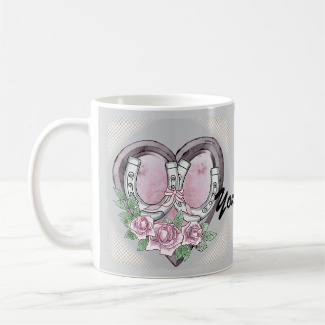 Horseshoe Hearts mugs (Left)
